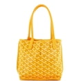 thumbnail image 1 of Pre-Owned Anjou Reversible Tote Coated Canvas Mini By Rebag, 1 of 9