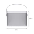thumbnail image 3 of Portable Bluetooth Karaoke Speaker With 2 Wireless Microphones, 10 W Output, USB/AUX-In, 3000 mAh Battery, 5 Sound Effects, 3 of 9