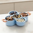 thumbnail image 2 of TIELUTT Stackable Multifunctional Fruit and Vegetable Serving Tray with Mini Baking Stuff Real Ceramic Cookie Sheet Beginners Baking Set for Adults Cake for Baking Cookie Sheet Stainless Steel Nonsti, 2 of 6