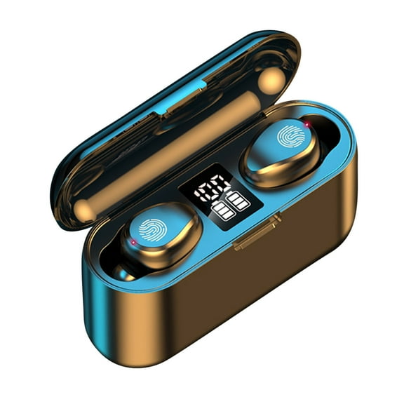 lighten Ear buds Wireless Bluetooth Earbuds Sport 2025 NEW Bluetooth 5.3 Headphones with LED Display 128H Playtime Powerful Bass Over Ear Earphones with Earhooks IP7 Waterproof