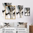 thumbnail image 4 of Designart Abstract Geode Geometric Black And Gold I Canvas Wall Art, 4 of 5