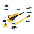 thumbnail image 3 of Bender Pipe Bender Manual "U" Type Pipe Bending Tool Iron/Stainless Steel/Copper/Aluminum Pipe Bending Machine Tools NEW ,Comfortable Operation, 3 of 3