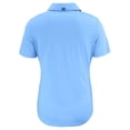 thumbnail image 3 of Women's Cutter & Buck Light Blue Philadelphia Phillies Cooperstown Collection Coastline Epic Comfort Eco Recycled Polo, 3 of 3