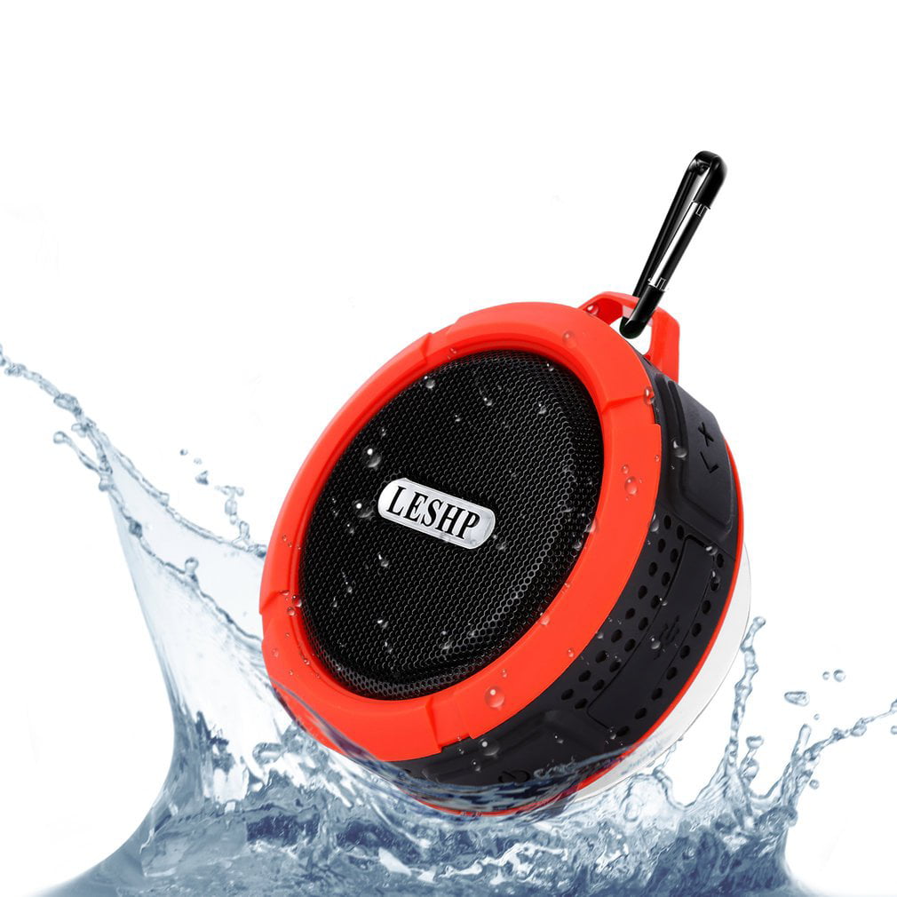 Waterproof Bluetooth Speaker LESHP Pocket Mini Speaker C6 Waterproof
