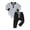 Black, variant on Newborn Baby Boy Girl Clothes Ribbed Knitted Long Sleeve Romper Pants Solid Cotton Infant Fall Winter Outfits 2Pcs (Green, 18-24 Months)