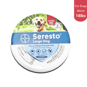 Angle View: Seresto Flea and Tick Collar for Dogs, 8-Month Flea and Tick Collar for Large Dogs Over 18 Pounds