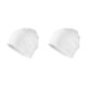 thumbnail image 2 of Sonducket Gorros apilables, gorros de viaje, gorros casuales de temporada de otoño, accesorios clásicos para la cabeza, gorro de punto blanco Blanco 2piezas, 2 of 6