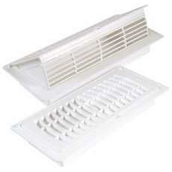 Imperial Manufacturing RG1961 Pop-Up Register White 4 x 12 In.
