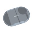 thumbnail image 2 of Alfombra de suelo para baño absorbente de barro de diatomeas | Alfombrilla de puerta suave antideslizante para baño y cocina | Alfombra de secado rápido y absorción de agua | Fácil limpieza, 2 of 6