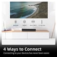 thumbnail image 3 of Barras de sonido para TV de 16 pulgadas, barra de sonido cinematográfica para TV con graves impactantes, barra de sonido Bluetooth para TV con control remoto, altavoces de TV montables en la pared, ba, 3 of 5