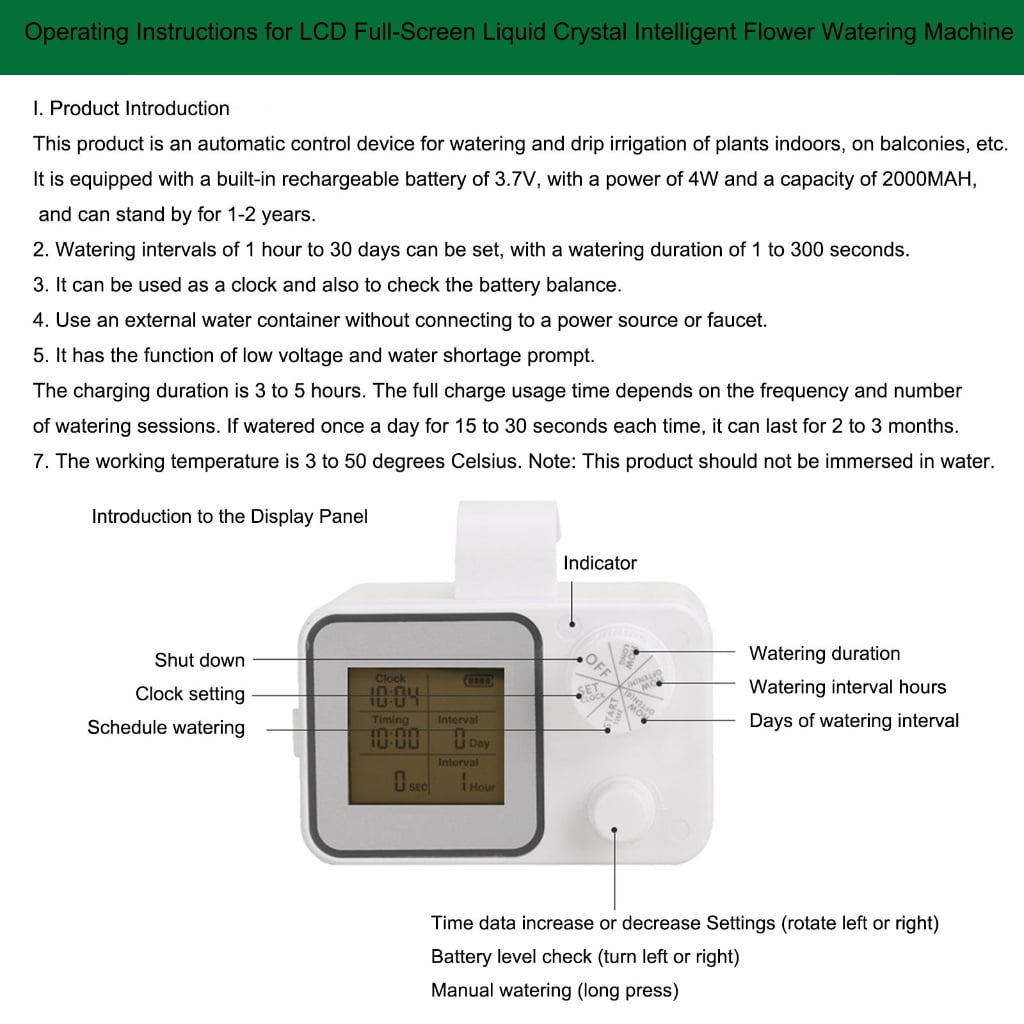 Intelligent Gardening Tool Automated Watering Systems With Builtin Timer Drip Irrigation For Busy Plant Owners Gardening