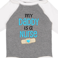 thumbnail image 4 of Inktastic My Daddy is a Nurse Boys or Girls Long Sleeve Baby Bodysuit, 4 of 5