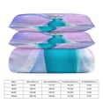 thumbnail image 2 of Frozen Ensemble de Lit Réversible 3 Pcs pour Lit Jumeau - Comprend 1 Couette Réversible et 2 Taies d'Oreiller - Microfibre Résistante à la Décoloration - Draps de Lit, 2 of 5