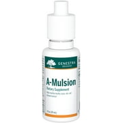 Genestra Brands A-Mulsion | Vitamin A Liquid to Support Immune System, Skin, Vision, Bones, and Teeth* | 1 Fl Oz | Citrus Flavor