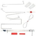 thumbnail image 2 of Kit de herramientas de emergencia para abrir y cerrar la puerta del coche + bomba de aire negra universal, 2 of 5