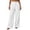 *White, variant on VBVC Women's Pleated Wide Leg Dress Pants , High Waisted Office Trousers For Women , Ladies' Casual Work Trousers with Pockets, Khaki , S-2XL