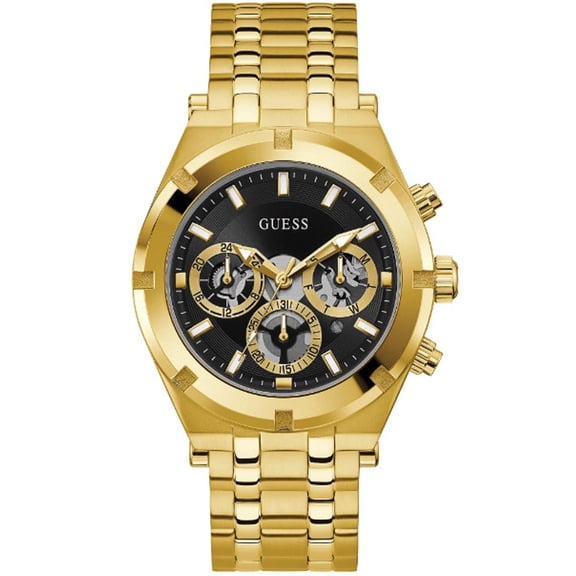 Guess Men's Classic Black Dial Watch - GW0260G2