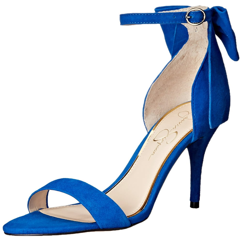 jessica simpson light blue heels