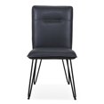 thumbnail image 6 of Modus Furniture Demi Hairpin Leg Modern Dining Chair, Cobalt - Set of 2, 6 of 7