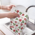 thumbnail image 6 of Sikiie Strawberry Waffle Weave Kitchen Dish Cloth,Super Absorbent Kitchen Dish Towels 16*26 Inches for Dish Rags Washing Dishes, Drying Dishes, 6 of 7
