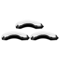 3 Pcs Goggle Case Rc Bag Swimming Goggles Clear Glasses Travel Black