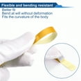 thumbnail image 4 of 16 Pcs Calcomanías para Llantas en Forma de Arco para Decoración de Llantas de Automóvil para Llantas de 17"-19" Amarillo PET, 4 of 6