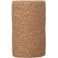 thumbnail image 1 of Woeilo Elastic Bandage Dressing, 4in x 5yds, Tan (5 Pack) 4 Inch X 5 Yard, 1 of 2