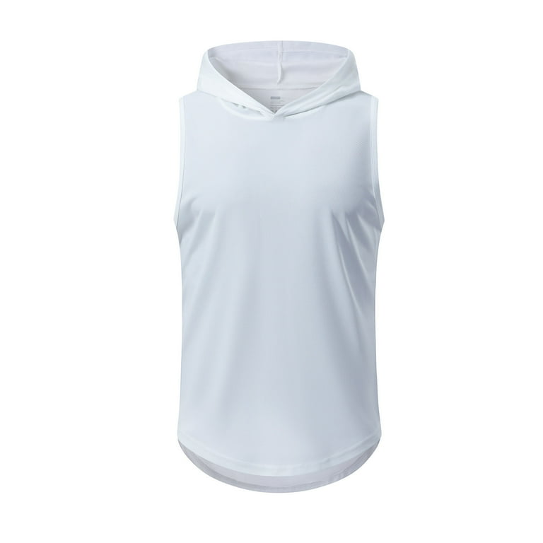 Plus size sleeveless hoodie deals