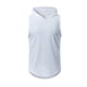 thumbnail image 4 of Blusa de Color Sólido de los Hombres, Chaqueta con Capucha sin Mangas para Uso Al Aire Libre Y Informal, Top Atlético de Moda, Chaleco Ligero de Verano, 4 of 8