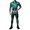 Z13-Black, variant on skeleton full body – Women's Black Skeleton Printed Jumpsuit, Zip Front One-Piece Silky-Smooth Milk Silk, Sizes S–XXXXL