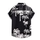 thumbnail image 4 of Camisa holgada con estampado de verano para hombre Ropa de hombre informal con solapa de verano Pompotops  oipoqjl24276, 4 of 9