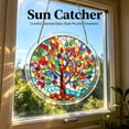 thumbnail image 4 of Acrylic Puzzles Suncatcher, 7.4 Inch Hummingbird Window Suncatcher Acrylic Puzzle, DIY Acrylic Suncatcher Jigsaw Puzzle Home Decor Art Gift, 4 of 5