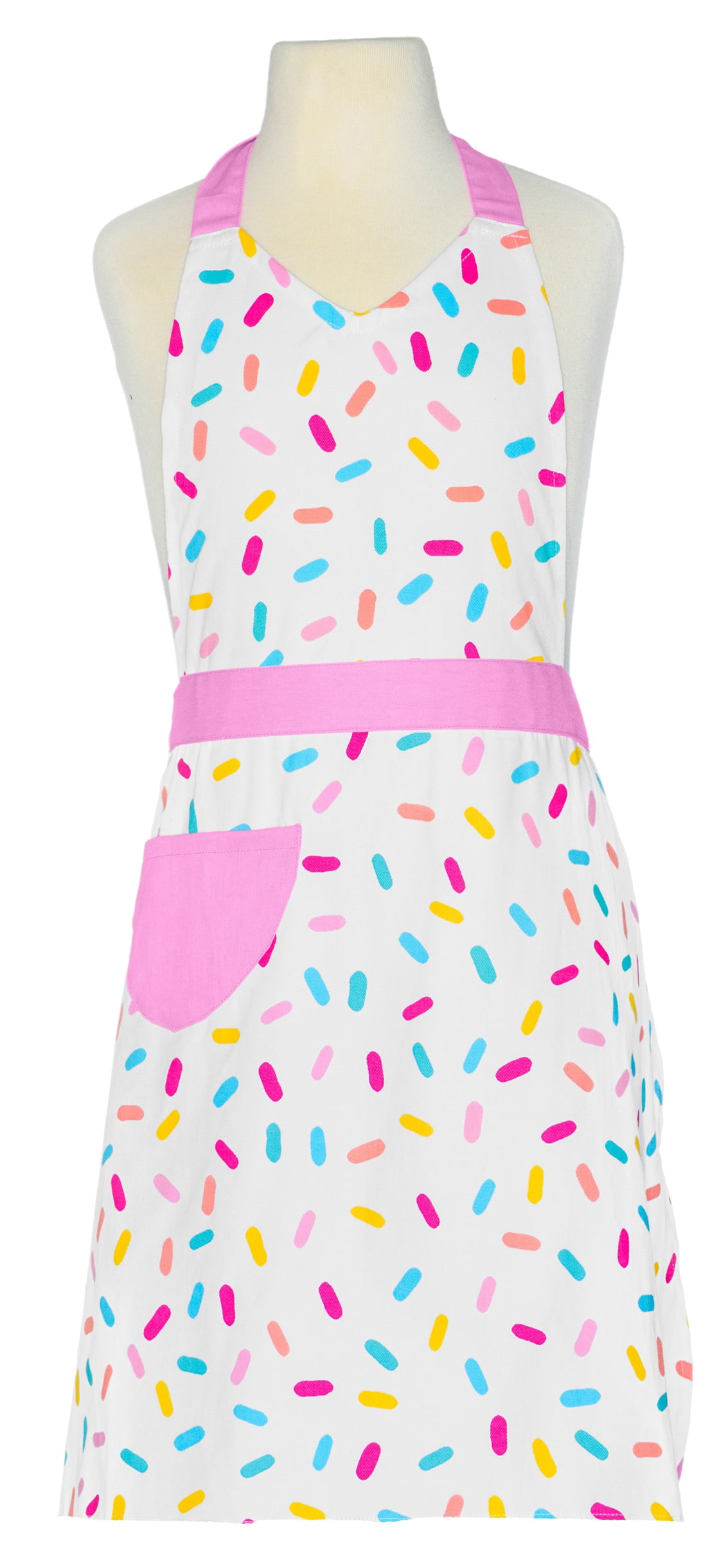 Handstand Kitchen Mother and Daughter 100% Cotton Pretty Print Apron Set - Sprinkles