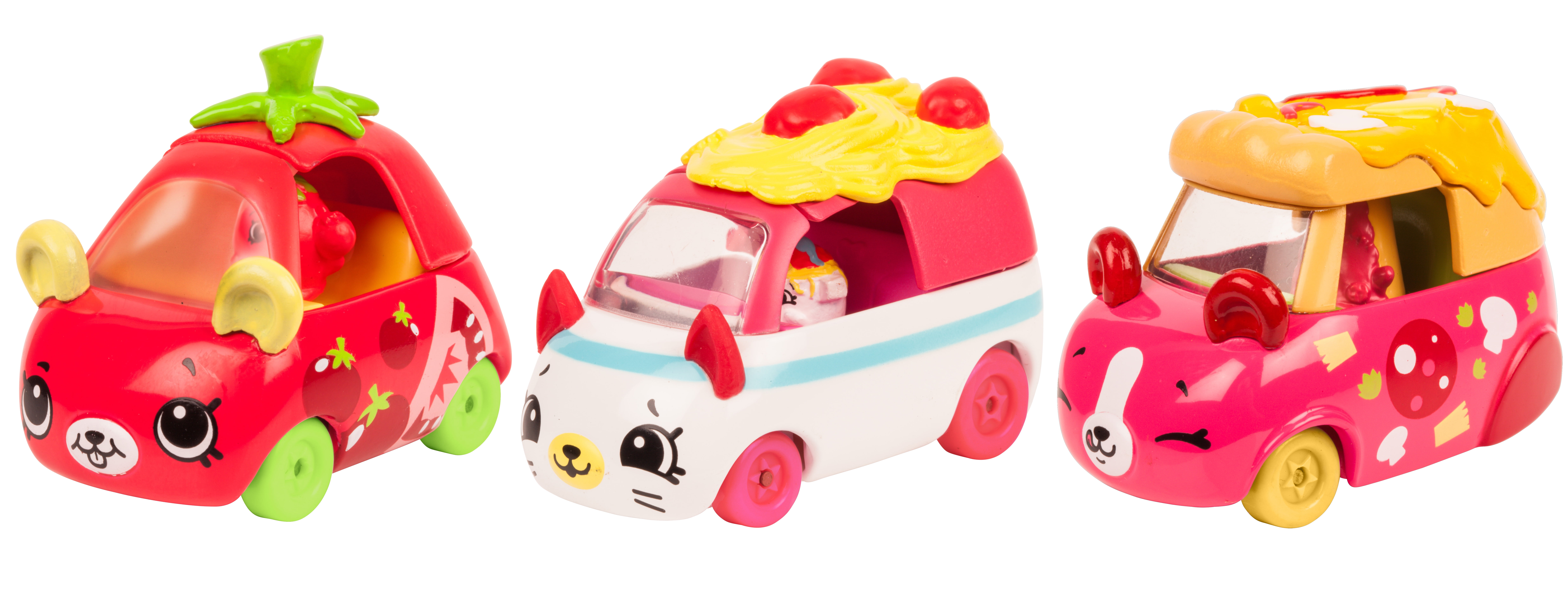 NEW Shopkins Cutie Cars 3 Pack Series 3 Moto Italiano Coll Exclusive Collection 
