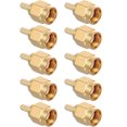 thumbnail image 1 of 10pcs Bulkhead Crimp Connector SMA Straight Male Connector RF Coax Adapter, 1 of 6