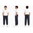 thumbnail image 2 of Beverly Hills Polo Club Boys’ School Uniform Pants – 2 Pack Pull On Jogger Pants (4-18), 2 of 7