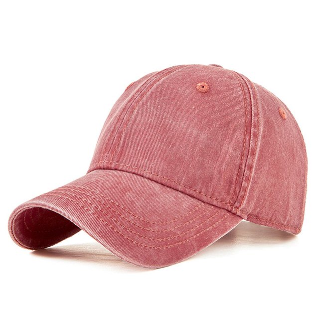 Men's New Fashion Vintage Denim Baseball Cap Trucker Hiking Accessories Women's Trendy Simple Luxury Design Travel Sport Fit Hat56-61cm adjustable Gao Jinjia LED