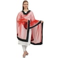 thumbnail image 3 of Phagun Indain Women's Hijab Scarf Throw Net Dupatta Chunni Neck Wrap-Red, 3 of 5