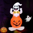 thumbnail image 4 of Inflatable Giant Pumpkin Ghost Windproof Halloween Gifts for Kids (EU), 4 of 8
