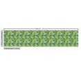 thumbnail image 2 of Ambesonne Plant Fabric by the Yard Upholstery, Colorful Illustration Natural, 2 Yards, Fern Green Lime Green, 2 of 4
