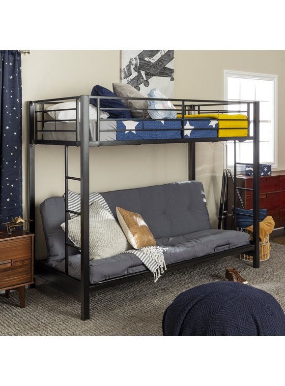 Bunk Beds with Futon in Bunk Beds
