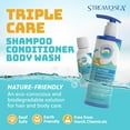 thumbnail image 4 of Stream2Sea 3 in 1 Reef Safe Natural Shampoo, Conditioner and Body Wash, Paraben-Free - 32 fl oz, 4 of 10