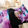 thumbnail image 4 of Erosebridal Speed Sports Car Bedding Comforter Set for Kids Boys Girls, Racing Car Queen Bedding Sets, Black Reversible, 7 Pieces, 4 of 6