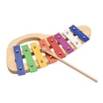 thumbnail image 1 of Amdohai Xylophone en Bois de Pin 8 Notes Glockenspiel 3mm Plaque en Aluminium Colorée, 1 of 6