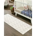 thumbnail image 2 of Sabrina Soto Casa Runner Geometric Casual Runner Rug, Beige, 2'7" x 12', 2 of 3