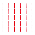 thumbnail image 1 of Barra LED Tubo Intermitente Esponja Suministros para Fiestas Bodas Festivales () Rojo, 1 of 5