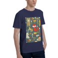 thumbnail image 2 of Bingfone Cute Animal Forest Men'S Loose Fit Short-Sleeve Pocket T-Shirt, 2 of 7