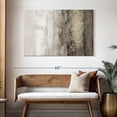 thumbnail image 3 of Elephant Stock Glitter Rain I Wall Art - Horizontal Canvas Wall Art - Living Room Wall Decor - Abstract Canvas - Gray And White Decor By Jennifer Goldberger - 48" x 32", 3 of 8
