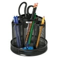 thumbnail image 2 of Rolodex Wire Mesh Spinning Desk Sorter Black 1773083, 2 of 3