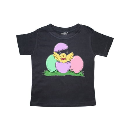 

Inktastic Cute Easter Chick Hatching from Egg Gift Toddler Boy or Toddler Girl T-Shirt